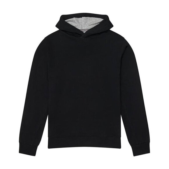 Slate & Stone Medium Black Grey Men Pullover Comfy Double Face Hoodie Size XL - Picture 1 of 5